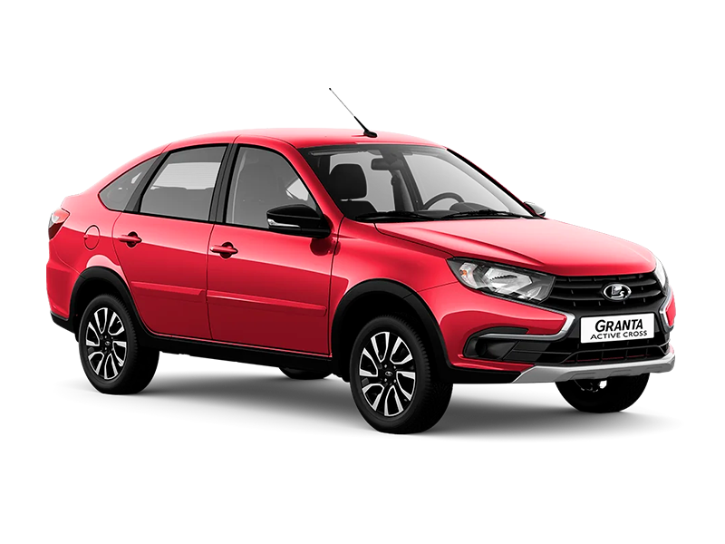 Купить Lada Granta Active Cross в Кемерово - Бордовый "Фламенко" (181) - Металлик